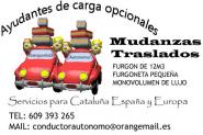 Furgoneta y Conductor en Barcelona